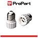 Adattatore Per Lampada Da E27 A Gu10 - 2a 250v - 40w Max - Foto miniatura 1