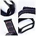 Cinturino Nylon Con Cassa Silicone Watch Band Per Xiaomi Mi Band 5 - 6 - 7 Black - Foto miniatura 3