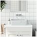 Lavabo Da Appoggio Bianco Rettangolare 46x35,5x13 Cm Ceramica - Foto miniatura 1
