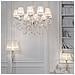 Lampada Da Scrivania Ufficio Shabby Chic Grace Metallo Bianco Diffusore Bianco - Foto miniatura 3