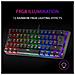 Mars Gaming Mk60 Nero, Tastiera Gaming Meccanica Frgb, Antighosting, Switch Meccanico Marrone, Lingua Italiano - Foto miniatura 4
