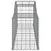Cesto Gabbione Ad Arco 300x50x60/80 Cm Ferro Zincato - Foto miniatura 3