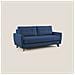Callisto Divano letto matrimoniale in tessuto morbido impermeabile T02 168 cm (mat. 120x197) blu - Foto miniatura 1