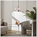 Lampadario Contemporaneo Kimrose Acciaio Nichel Lucido Vetro 3 Luci E14 - Foto miniatura 3