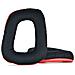 Cuscinetti Auricolari Per Logitech G35 G930 G430 F450 G331 G231 G431 G432 Black+red - Foto miniatura 1
