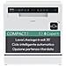 Lavastoviglie compatta CP8F9FFW 8 posate Classe F Colore Bianco - Foto miniatura 16