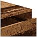 Cassettiera Angolare Legno Antico 80x41x58 cm Legno Multistrato - Foto miniatura 10