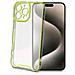 Apple Iphone 16 Pro Max Cover Glow In Tpu Trasparente /giallo - Foto miniatura 1
