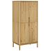 Armadio Floro Marrone Cera 77x53x171 Cm Legno Massello Di Pino - Foto miniatura 2
