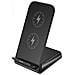 Caricabatterie Wireless Qi A Doppia Bobina Con Supporto. 15w/10w/7.5w/5w/ - Foto miniatura 3