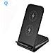 Caricabatterie Wireless Qi A Doppia Bobina Con Supporto. 15w/10w/7.5w/5w/ - Foto miniatura 1