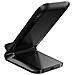 Caricabatterie Wireless Qi A Doppia Bobina Con Supporto. 15w/10w/7.5w/5w/ - Foto miniatura 5