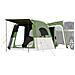 Tenda da Campeggio per Auto per 4 Persone Verde Impermeabile - Foto miniatura 1