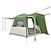 Tenda da Campeggio per Auto per 4 Persone Verde Impermeabile - Foto miniatura 2