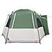 Tenda da Campeggio per Auto per 4 Persone Verde Impermeabile - Foto miniatura 6