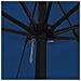 ombrellone da giardino  ø395x245 cm Blu Azzurro - Foto miniatura 4