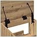 Leggio Podio con Ruote Rovere Artigianale in Legno Ingegnerizzato - Foto miniatura 9