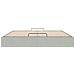 Struttura Letto Pouf senza Materasso 200x200 cm in Velluto - Foto miniatura 7