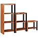 Libreria 3 pcs Marrone 50 x 30 x 110 cm - Foto miniatura 1