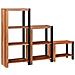 Libreria 3 pcs Marrone 50 x 30 x 110 cm - Foto miniatura 3