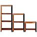Libreria 3 pcs Marrone 50 x 30 x 110 cm - Foto miniatura 4