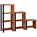 Libreria 3 pcs Marrone 50 x 30 x 110 cm - Foto miniatura 6