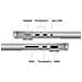 MacBook Pro 14" Chip M5 10-core CPU 10-core GPU, 16GB, 1TB SSD Argento - Foto miniatura 3
