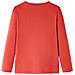 Maglietta da Bambina Maniche Lunghe Rosso Bruciato 104 - Foto miniatura 2