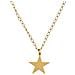 Collana Girocollo In Oro Con Ciondolo A Stella, 40 Cm - Foto miniatura 4
