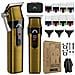 Kit Tagliacapelli Professionale 2 In 1 Per Uomo: Taglio E Rifinitura Perfetti Gold - Foto miniatura 1