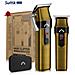 Kit Tagliacapelli Professionale 2 In 1 Per Uomo: Taglio E Rifinitura Perfetti Gold - Foto miniatura 2