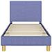 Struttura letto bambini con testata Blu jeans 80 x 160 cm - Foto miniatura 5