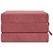 Divano Letto Pieghevole 75 x 63 x 45 cm Rosa - Foto miniatura 3