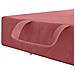 Divano Letto Pieghevole 75 x 63 x 45 cm Rosa - Foto miniatura 6
