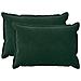 Cuscino con cuscino HOUTEN 2 pz Verde Scuro Velluto - Foto miniatura 1