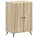Mobile per scarpe BREDA 59,5 x 39,5 x 90 cm Rovere Sonoma - Foto miniatura 1
