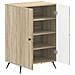 Mobile per scarpe BREDA 59,5 x 39,5 x 90 cm Rovere Sonoma - Foto miniatura 3