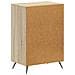 Mobile per scarpe BREDA 59,5 x 39,5 x 90 cm Rovere Sonoma - Foto miniatura 6