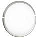 I-DIVINA-S / PL30 - Plafoniera tonda di colore bianco con cornice in nickel, luci led e sensore 14 watt - Foto miniatura 4