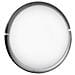 I-DIVINA-S / PL30 - Plafoniera tonda di colore bianco con cornice in nickel, luci led e sensore 14 watt - Foto miniatura 1