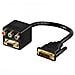 Adattatore Dvi-A Maschio 12+5 - Vga Femmina + Rgb Femmina - Foto miniatura 1