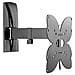 Supporto da Parete per Schermi LED / LCD / PLASMA 26-40'' Portata Max 25Kg - Foto miniatura 1