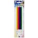 12 Candeline Matite Per Torta Mezzo Stelo Colori Assortiti - Foto miniatura 3
