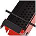 Compattatore di Carta in Acciaio 34x14x14 cm Nero e Rosso - Foto miniatura 3
