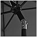Ombrellone Da Esterni Con Palo In Metallo 300 Cm Antracite - Foto miniatura 3