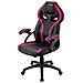 Sedia Gaming MGC118BPK in Ecopelle Colore Nero / Rosa - Foto miniatura 3