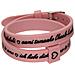 Mod. I Love You Silver - Bracciale In Silicone / silicone Bracelet - Foto miniatura 1