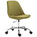 Sedia Ufficio Toulouse in Tessuto - Sedia Scrivania Girevole e Regolabile - Sedia Studio in Metallo, Carico Max 136 kg - Sedia Lavoro con Ruote Verde - Foto miniatura 1