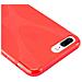 Custodia Compatibile Con Apple Iphone 8 Plus / Iphone 7 Plus / Iphone 7s Plus In Rosso Cremisi - Coperchio Protettivo In Silicone Tpu Flessibile - Foto miniatura 6