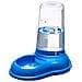 Distributore Di Cibo O Acqua Per Cani E Gatti Azimut 600 Dispenser Per Animali Mangiatoia Per Crocchette Cibo Secco Acqua 0,6 Litri, Robusta Plastica, Serbatoio Trasparente Con Scala Graduata, Fondo Antiscivolo, 12,5 X 19 X H 19,5 Cm Blu - Foto miniatura 9